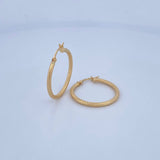 Candongas Yuli 1.8gr / 2.8cm / Oro Amarillo 18K &
