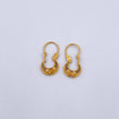 Candongas Reina 1.3gr / 2cm / Filigrana Oro Amarillo 18K &