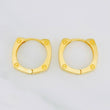 Candongas Tornillo 3.45g / 1.5cm Oro Amarillo 18K