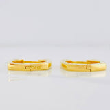 Candongas Tornillo 3.45g / 1.5cm Oro Amarillo 18K