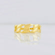 Anillo Cubano 1.5g / T6 3/4 Oro Amarillo 18K