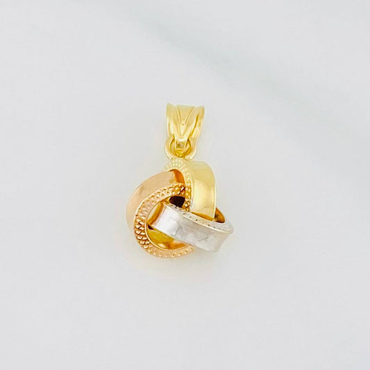 Dije Nudo 0.55g / 1.5cm Tres Oros 18K