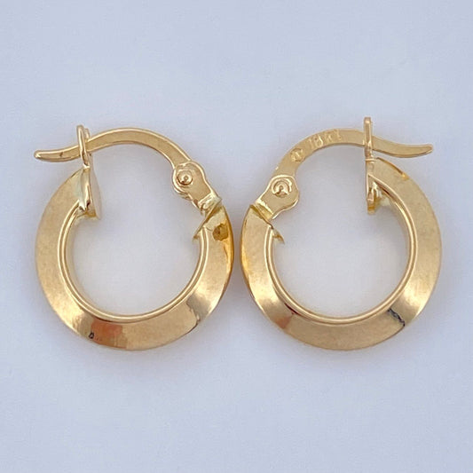 Candongas Clau 1.15gr / 1.5cm / Oro Amarillo 18K &