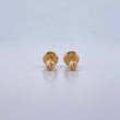 Topos Media Bola 0.4gr / 3mm / Diamantada Oro Amarillo 18K $