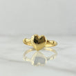 Anillo Corazón Nudos 1.2gr / T6 1/2 / Oro Amarillo 18K