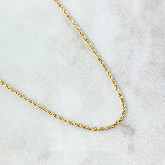 Cadena Lazo 1.55 g / 40.7 cm / 1.6 mm Oro Amarillo 18K