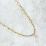 Cadena Lazo 1.65gr / 45cm / 1.65mm Oro Amarillo +3 18K ©