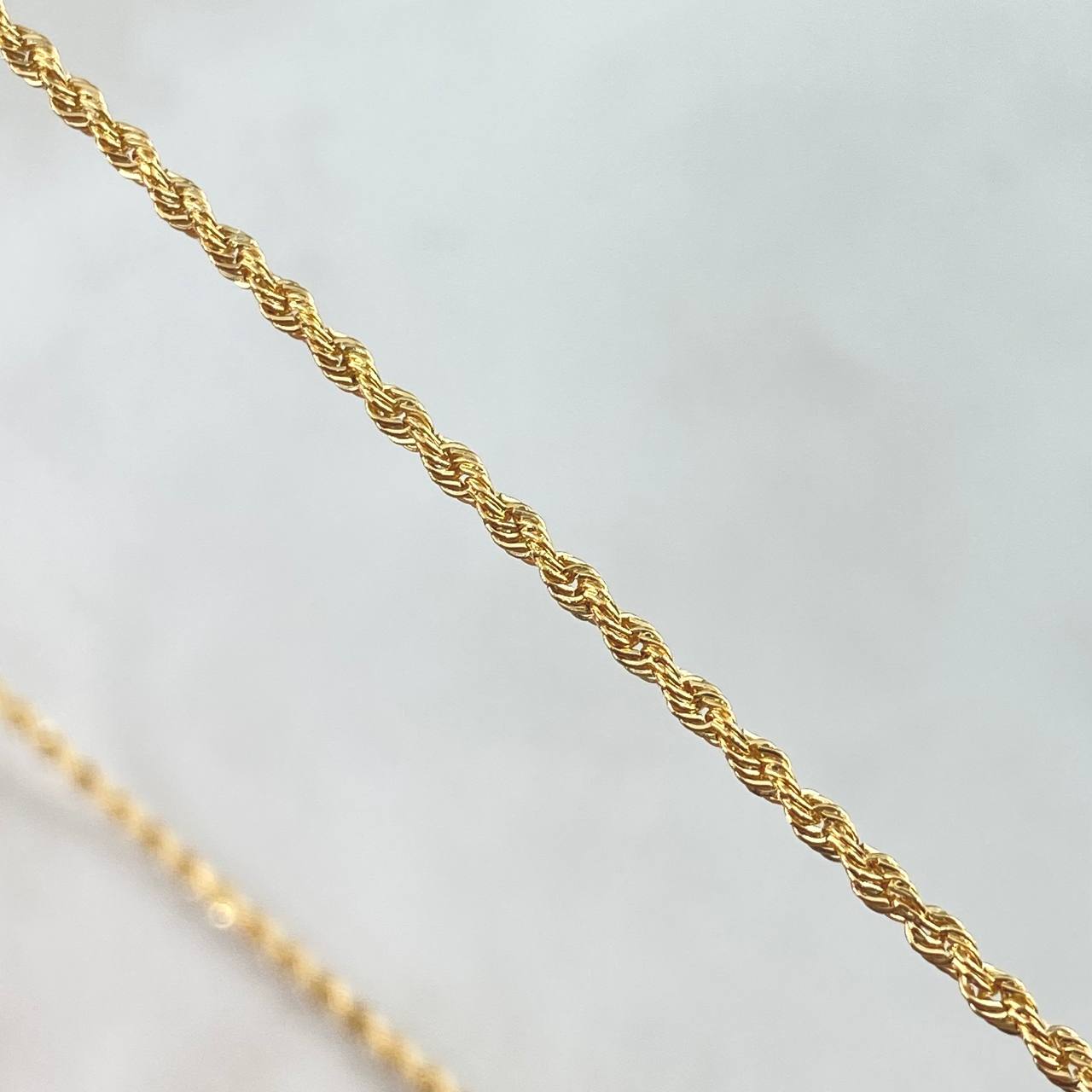 Cadena Lazo 1.65gr / 45cm / 1.65mm Oro Amarillo +3 18K ©