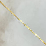 Cadena China 2.5gr / 50cm / 1.5mm Oro Amarillo +1 18K ©