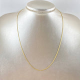 Cadena China 2.7gr / 50cm / 1.4mm Oro Amarillo +1 18K