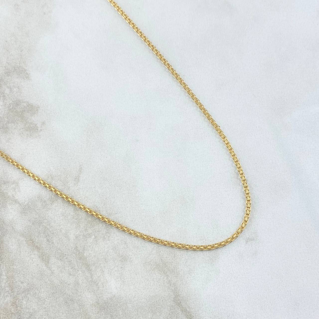 Cadena China 2.45gr / 45cm / 1.5mm Oro Amarillo +1 18K ©