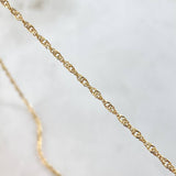 Cadena Singapur 1gr / 45cm / 1.5mm Oro Amarillo +3 18K *