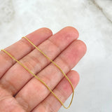 Cadena Franco 2gr / 45cm / 0.8mm Oro Amarillo +3 18K