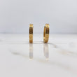 Candongas Tornillo 2.95gr / 1.3cm /  Oro Amarillo 18K #