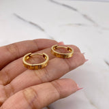 Candongas Tornillo 4.05gr / 1.7cm / Oro Amarillo 18K $