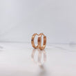 Candongas Tornillo 3.8gr / 1.7cm / Oro Rosa 18K #