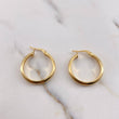 Candongas Nia 2.45gr / 2.6cm / Redonda Oro Amarillo 18K #