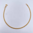 Pulso Chino 2.7gr / 20.9cm / 2.4mm Oro Amarillo +1 18K $