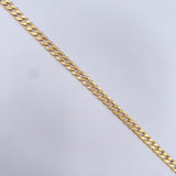 Pulso Cubano 2.65gr / 20.5cm / 3.9mm Oro Amarillo +1 18K $