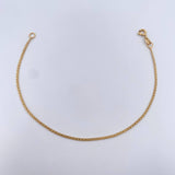 Pulso Chino 1.2gr / 19cm / 1.4mm Oro Amarillo +1 18K $