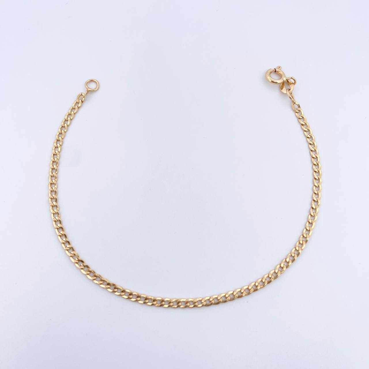 Pulso Cubano 1.45gr / 18.1cm / 2.3mm Oro Amarillo +1 18K $