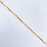 Pulso Cubano 1.45gr / 18.1cm / 2.3mm Oro Amarillo +1 18K $