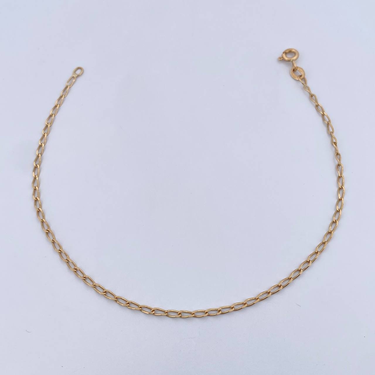 Pulso Espiga 1.6gr / 20.2cm / 1.7mm Oro Amarillo +3 18K $