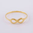 Anillo Infinito 1.05g / T5 3/4 Oro Amarillo 18K