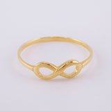 Anillo Infinito 1.05g / T5 3/4 Oro Amarillo 18K