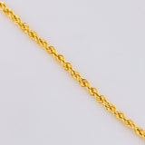 Pulso Lazo 4.65g / 19.5cm / 4.4mm Oro Amarillo 18K
