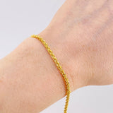 Pulso Lazo 1.7g / 19cm / 2.7mm Oro Amarillo 18K