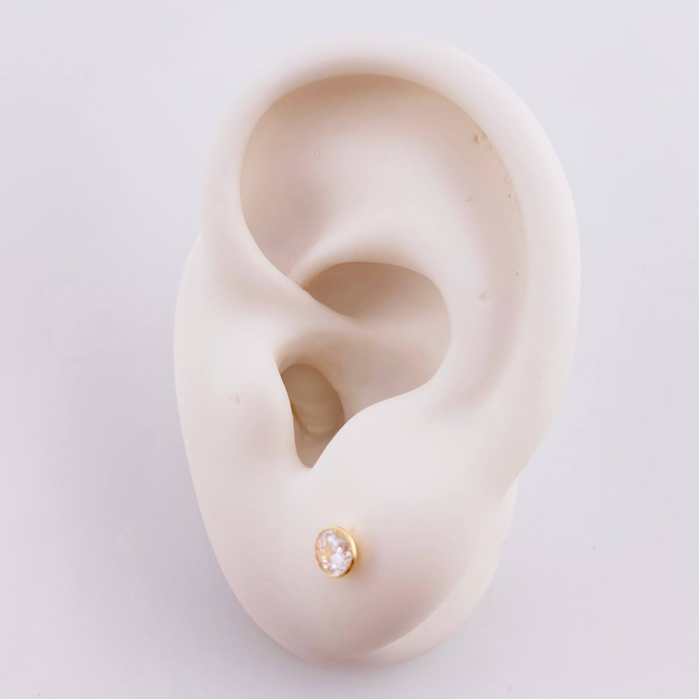Topos Bisel 0.75g / 5.3mm Oro Amarillo 18K
