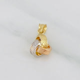Dije Nudo 0.55g / 1.5cm Tres Oros 18K