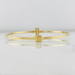 Pulso Aro T 5.65g / 18cm / 1.93mm Oro Amarillo 18K