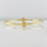 Pulso Aro T 5.65g / 18cm / 1.93mm Oro Amarillo 18K