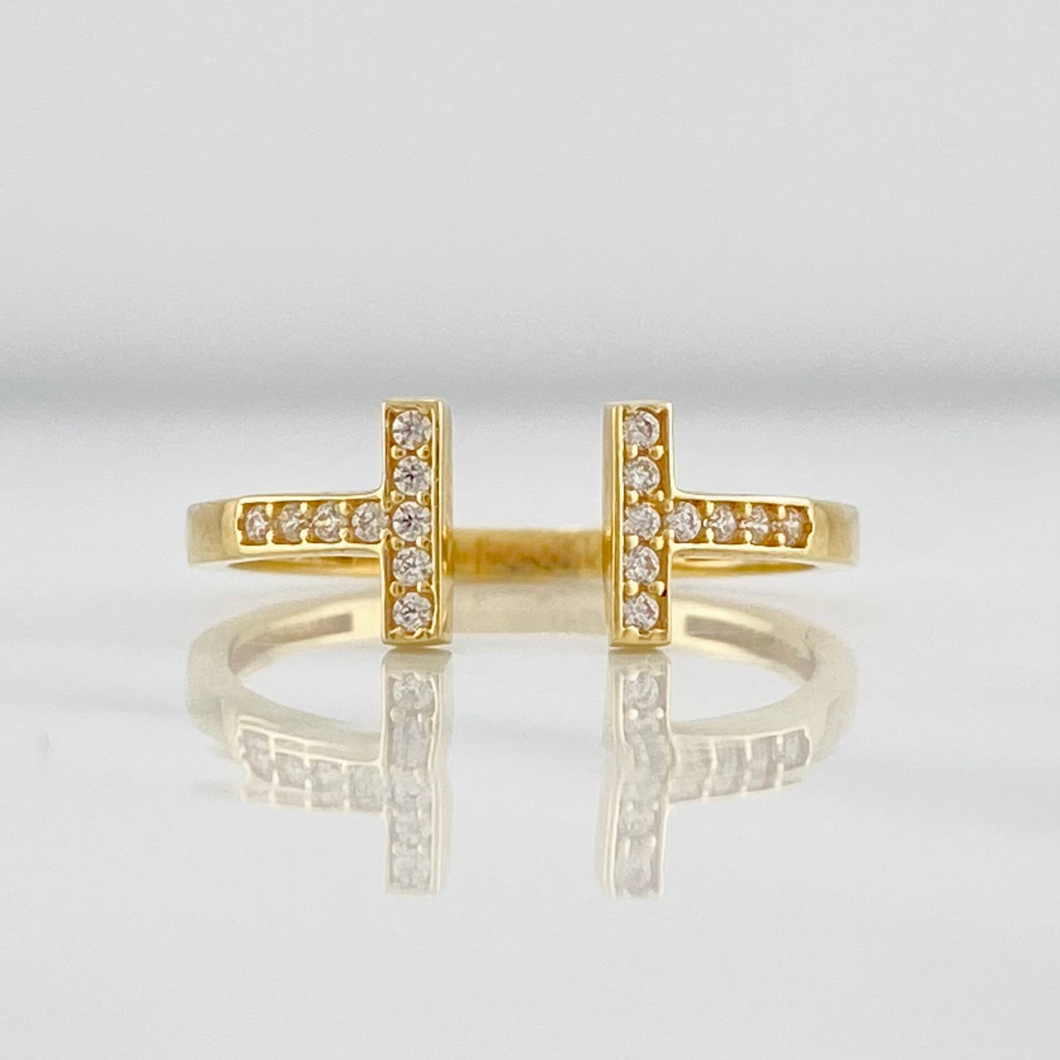 Anillo T 1.75g / T7 Oro Amarillo 18K