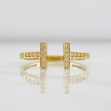 Anillo T 1.75g / T7 Oro Amarillo 18K
