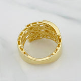 Anillo Serpiente 5.9g / T7 1/4 Oro Amarillo 18K