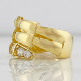Anillo Serpiente 5.9g / T7 1/4 Oro Amarillo 18K