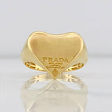 Anillo Corazon P 2.75g / T7 1/2 Oro Amarillo 18K