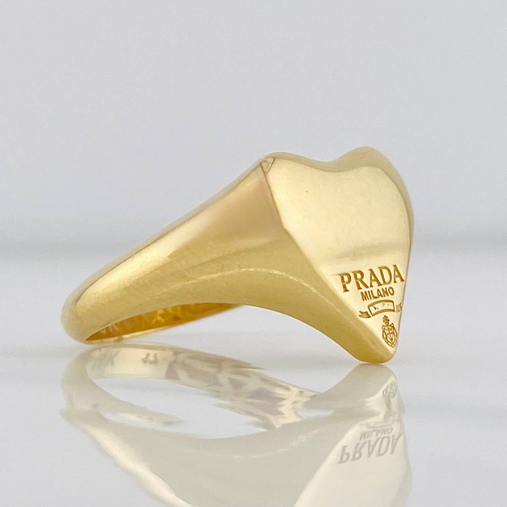 Anillo Corazon P 2.75g / T7 1/2 Oro Amarillo 18K