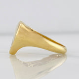 Anillo Corazon P 2.75g / T7 1/2 Oro Amarillo 18K