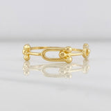 Anillo Orbita 1.55g / T7 Oro Amarillo 18K