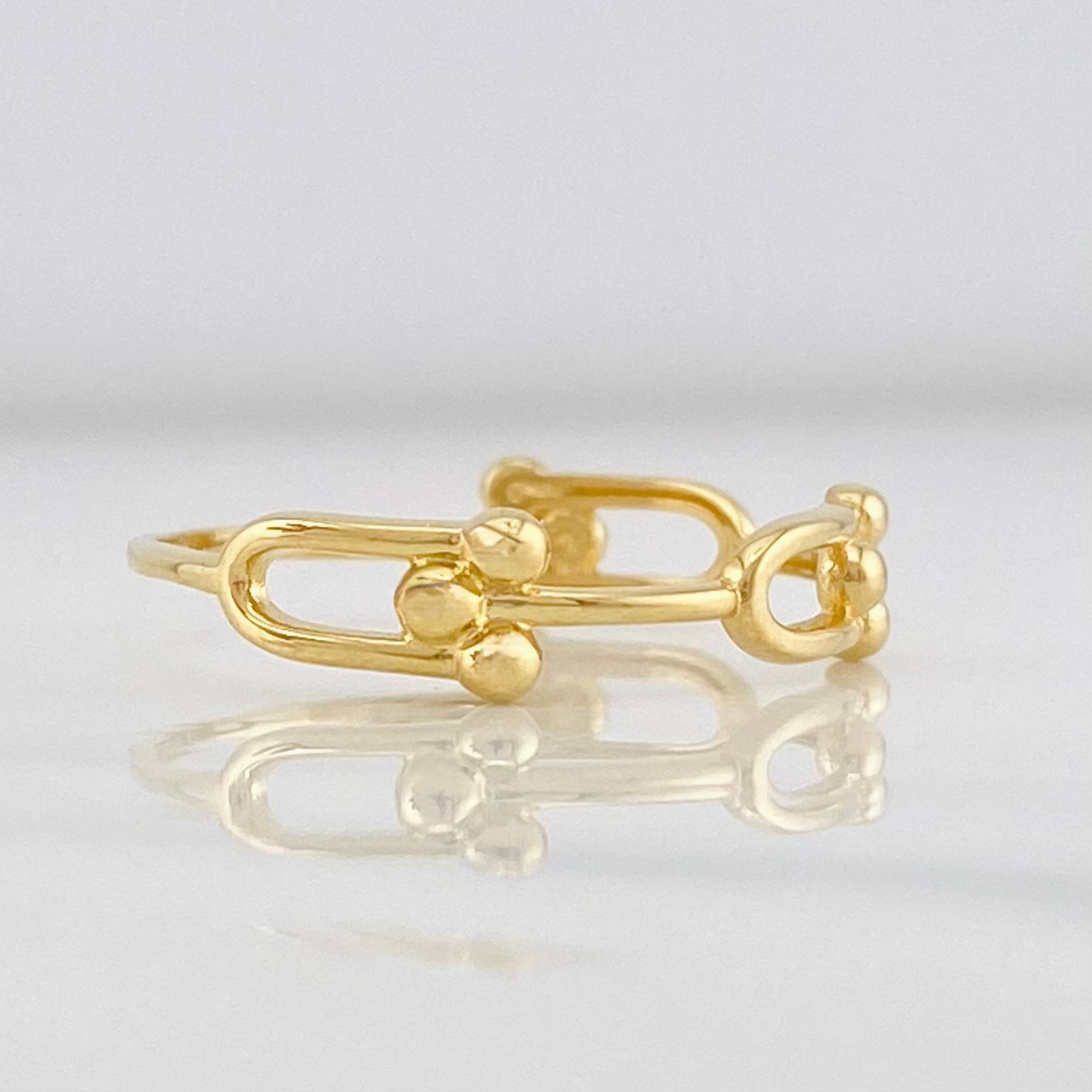 Anillo Orbita 1.55g / T7 Oro Amarillo 18K