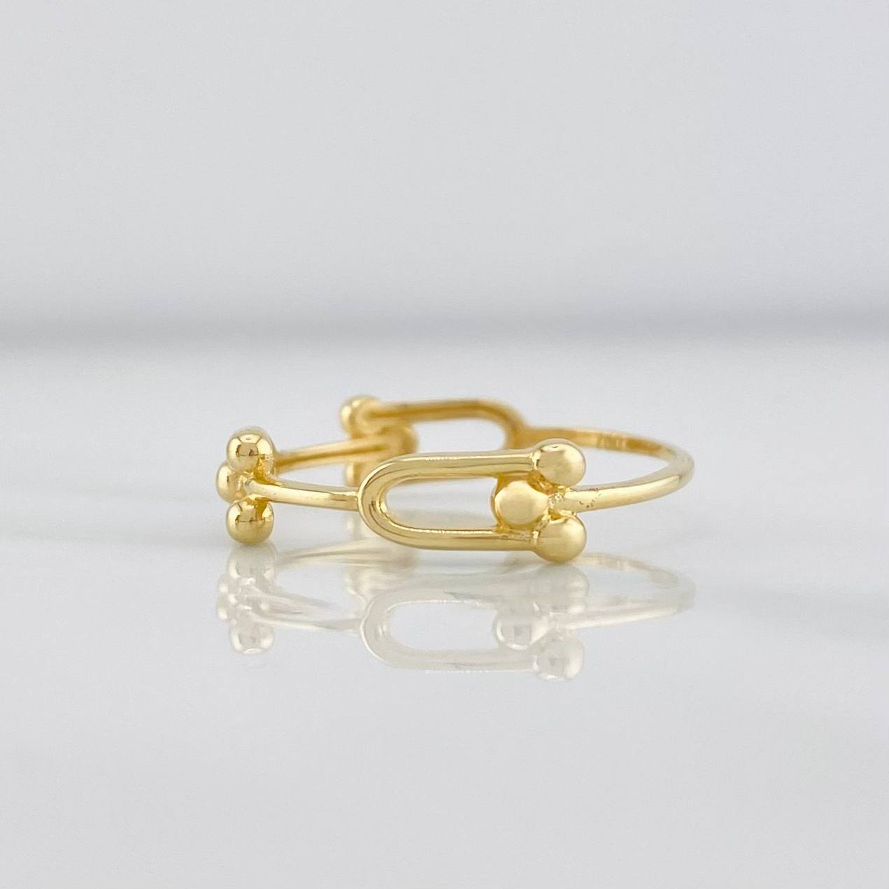 Anillo Orbita 1.55g / T7 Oro Amarillo 18K