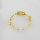 Anillo Orbita 1.4g / T6 1/4 Oro Amarillo 18K