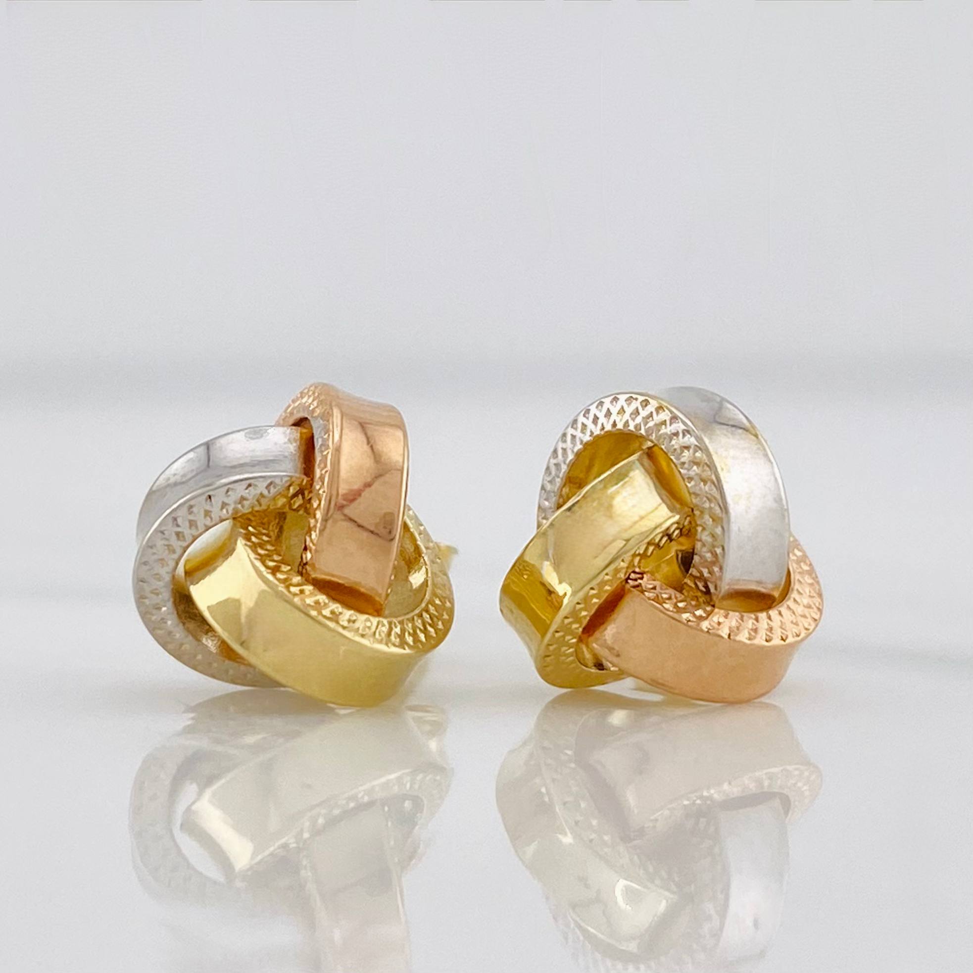Topos Nudo 1.3g / 1.5mm Tres Oros 18K