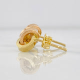 Topos Nudo 1.6g / 1.5mm Tres Oros 18K