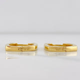 Candongas Tornillo 3.4g / 1.5cm Oro Amarillo 18K