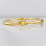 Pulso Aro Tornillo 7.25g / 17cm / 3.05mm Dos Oros Amarillo Blanco 18K